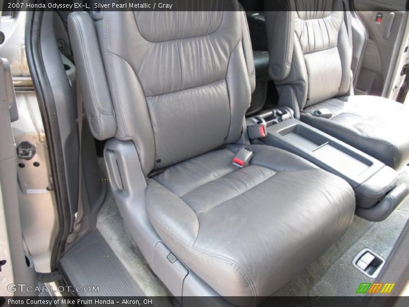 Silver Pearl Metallic / Gray 2007 Honda Odyssey EX-L