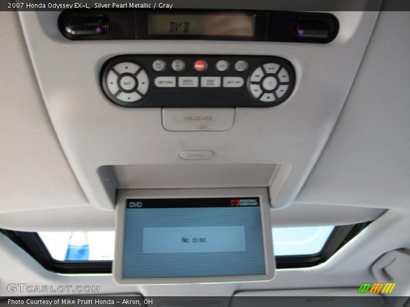 Silver Pearl Metallic / Gray 2007 Honda Odyssey EX-L