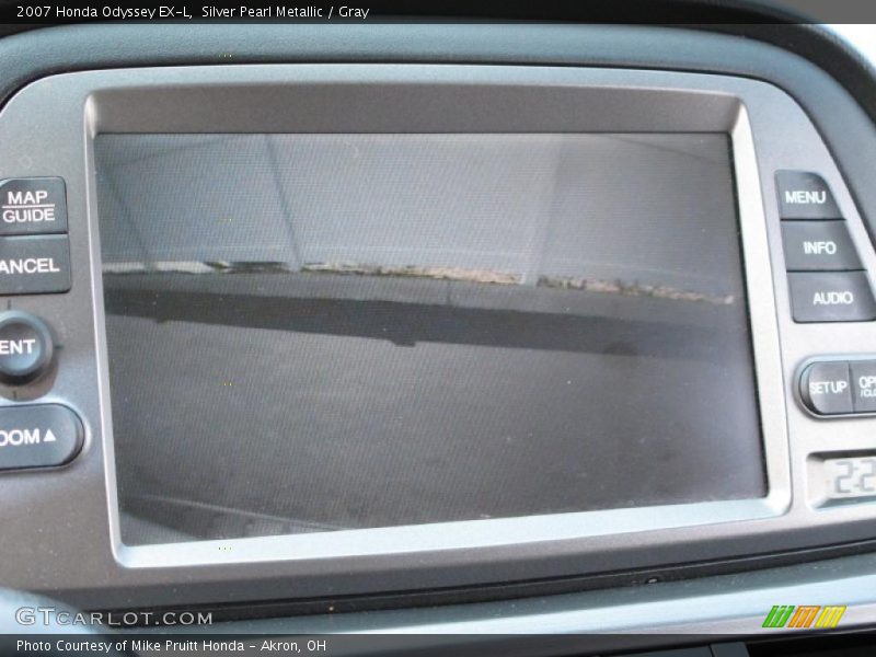 Silver Pearl Metallic / Gray 2007 Honda Odyssey EX-L