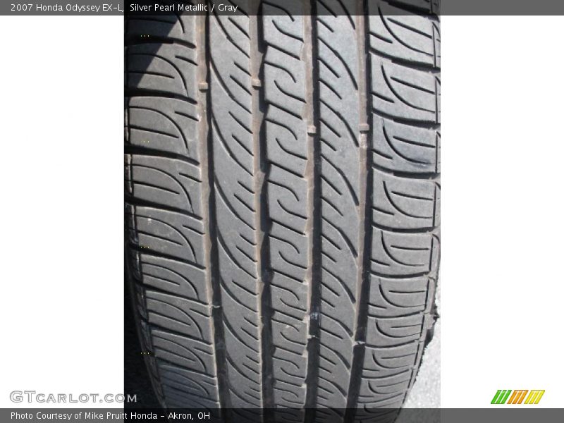 Silver Pearl Metallic / Gray 2007 Honda Odyssey EX-L