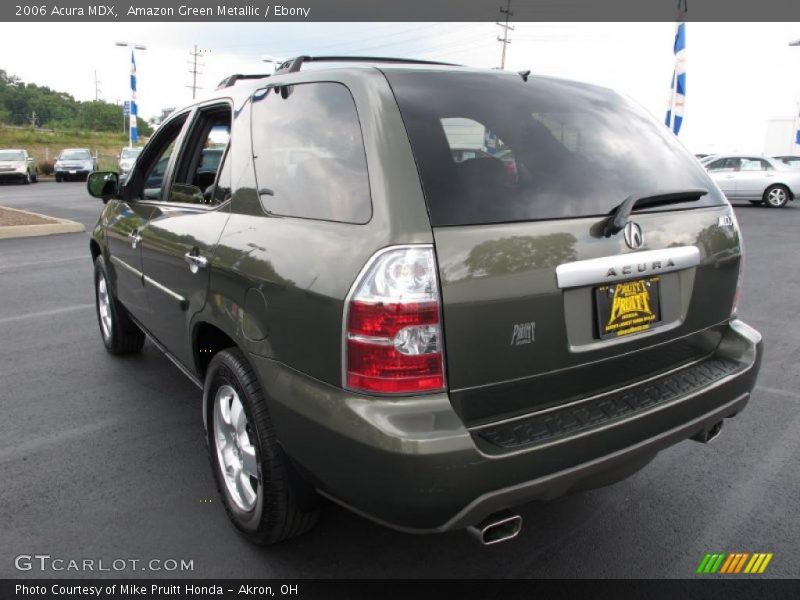 Amazon Green Metallic / Ebony 2006 Acura MDX