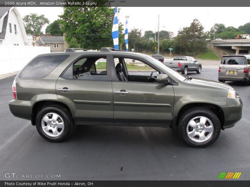 Amazon Green Metallic / Ebony 2006 Acura MDX
