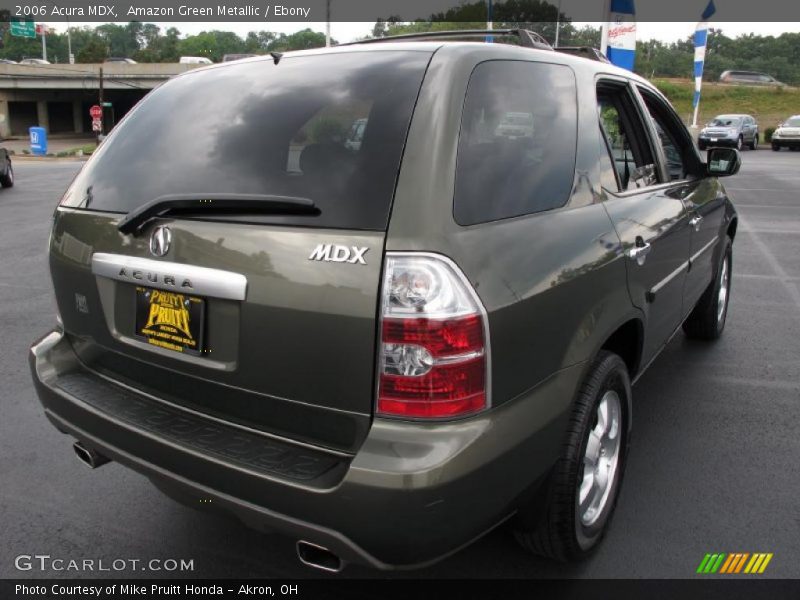 Amazon Green Metallic / Ebony 2006 Acura MDX