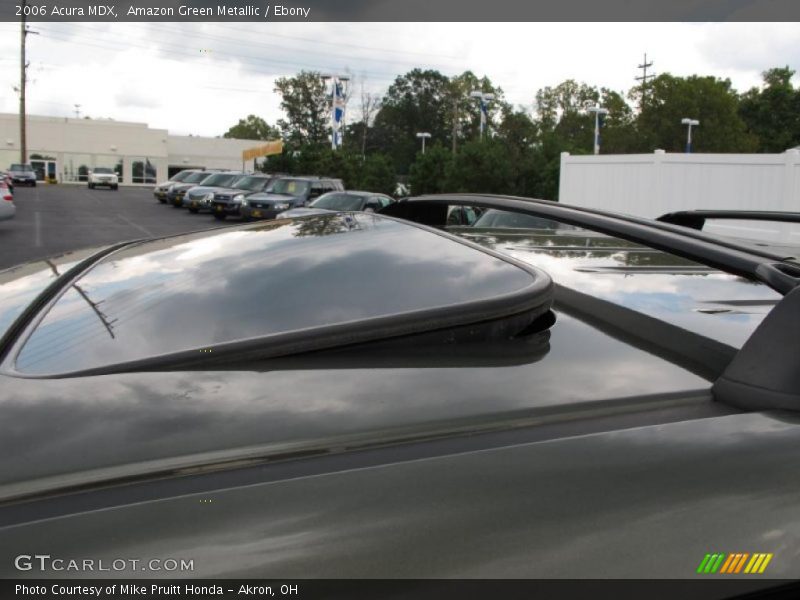 Amazon Green Metallic / Ebony 2006 Acura MDX