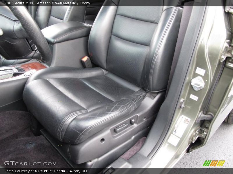 Amazon Green Metallic / Ebony 2006 Acura MDX