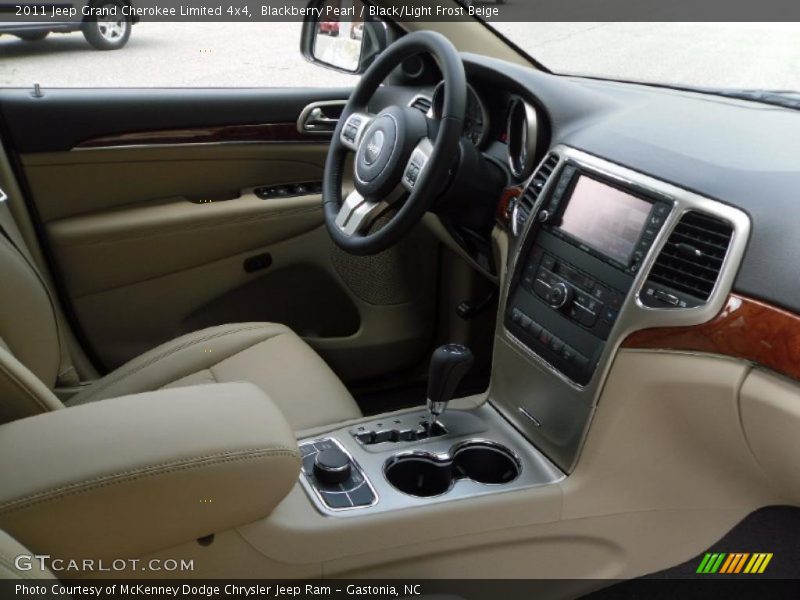 Blackberry Pearl / Black/Light Frost Beige 2011 Jeep Grand Cherokee Limited 4x4