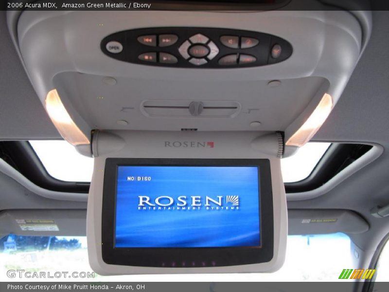 Amazon Green Metallic / Ebony 2006 Acura MDX