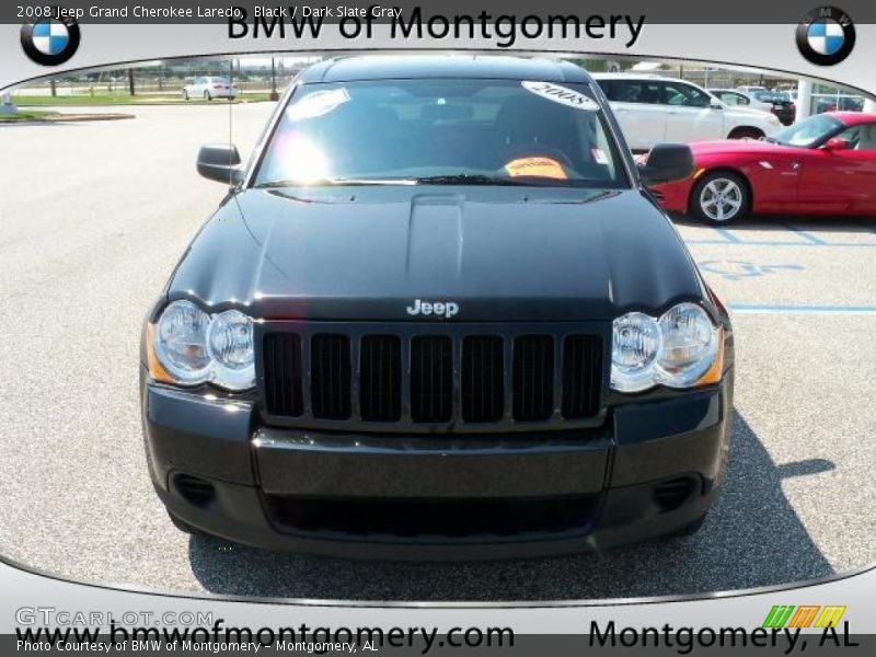 Black / Dark Slate Gray 2008 Jeep Grand Cherokee Laredo