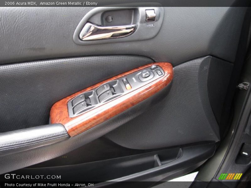 Amazon Green Metallic / Ebony 2006 Acura MDX