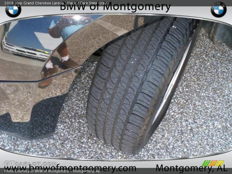 Black / Dark Slate Gray 2008 Jeep Grand Cherokee Laredo