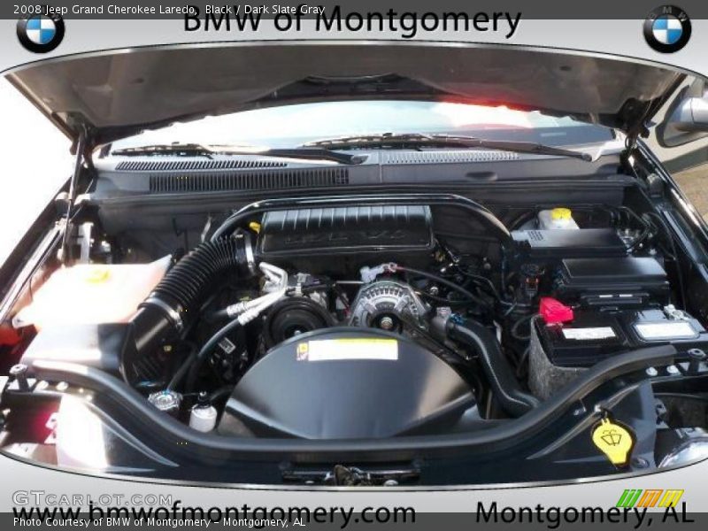 Black / Dark Slate Gray 2008 Jeep Grand Cherokee Laredo