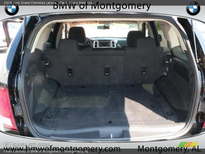 Black / Dark Slate Gray 2008 Jeep Grand Cherokee Laredo