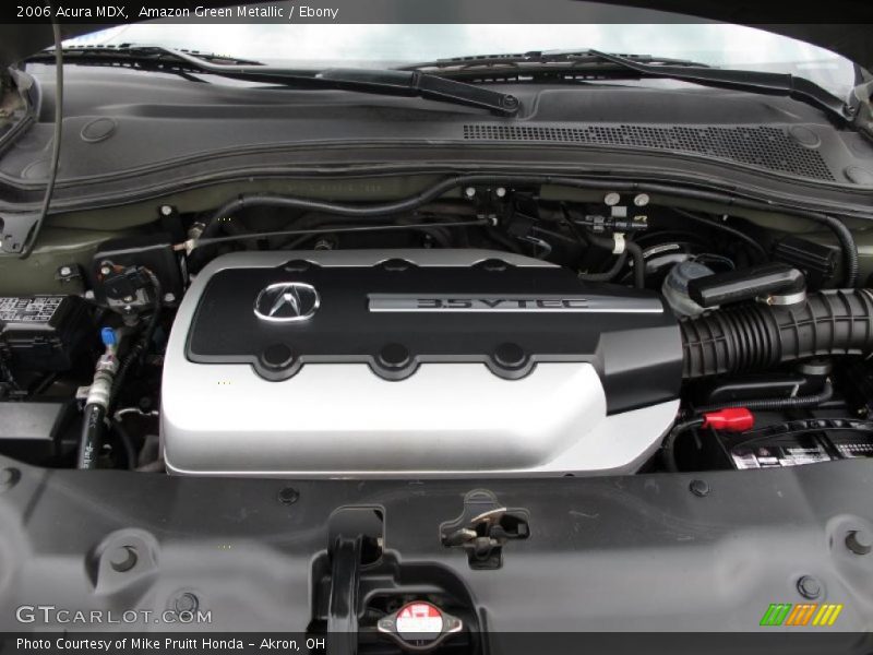 Amazon Green Metallic / Ebony 2006 Acura MDX