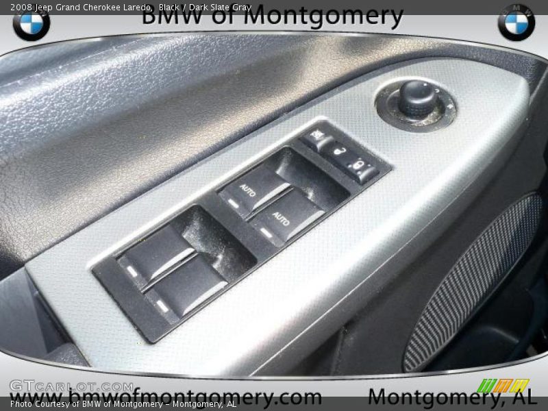 Black / Dark Slate Gray 2008 Jeep Grand Cherokee Laredo