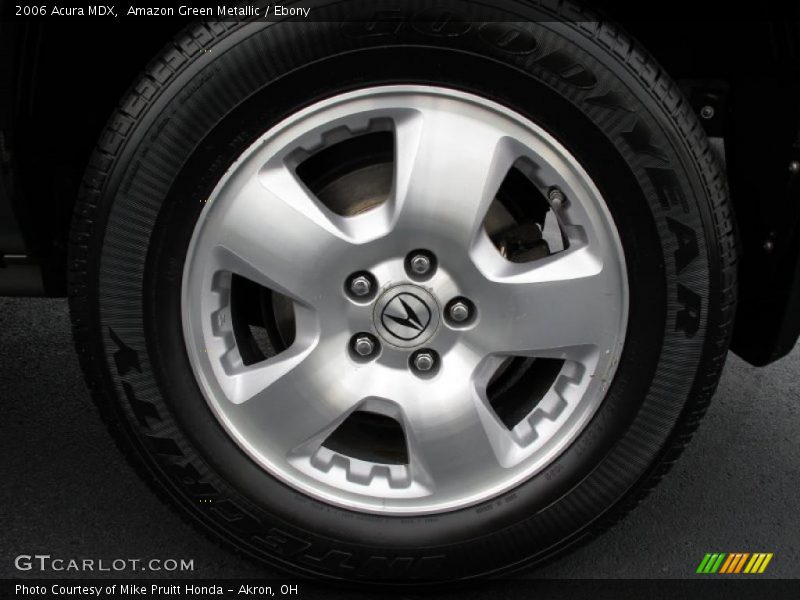 Amazon Green Metallic / Ebony 2006 Acura MDX