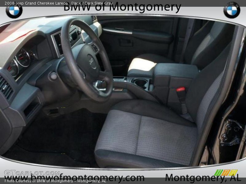 Black / Dark Slate Gray 2008 Jeep Grand Cherokee Laredo