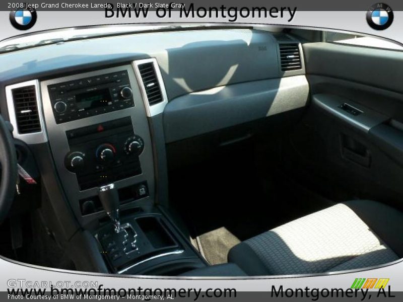 Black / Dark Slate Gray 2008 Jeep Grand Cherokee Laredo