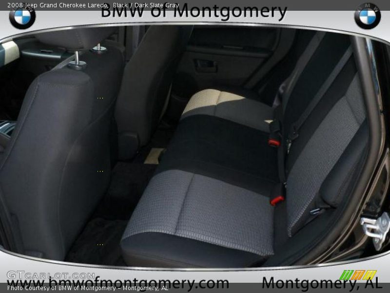 Black / Dark Slate Gray 2008 Jeep Grand Cherokee Laredo