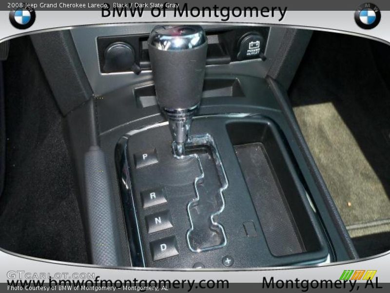 Black / Dark Slate Gray 2008 Jeep Grand Cherokee Laredo