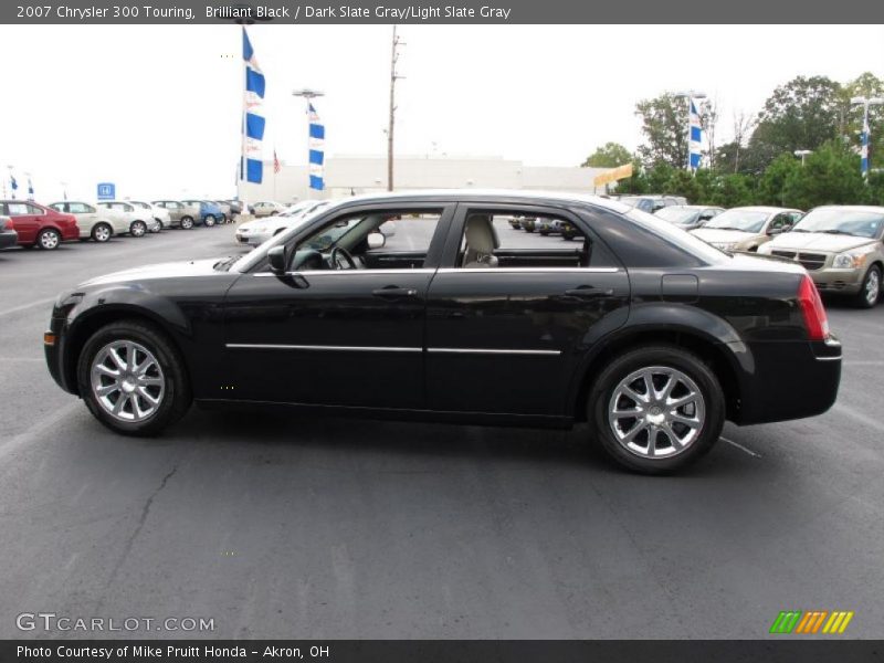 Brilliant Black / Dark Slate Gray/Light Slate Gray 2007 Chrysler 300 Touring