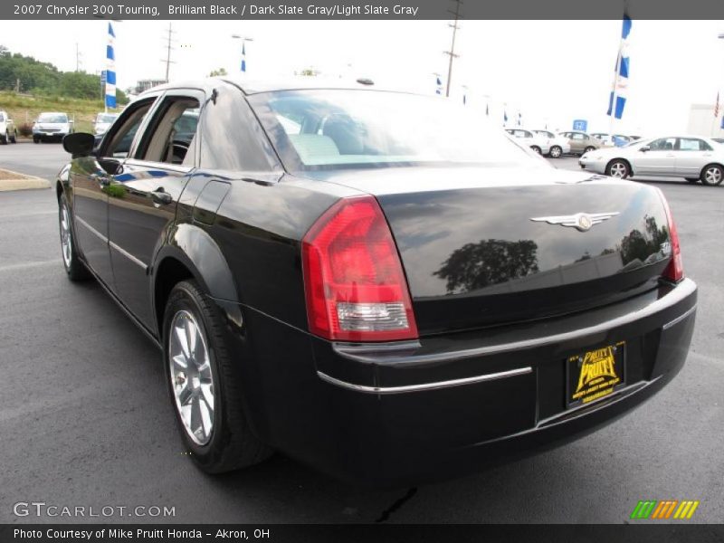 Brilliant Black / Dark Slate Gray/Light Slate Gray 2007 Chrysler 300 Touring