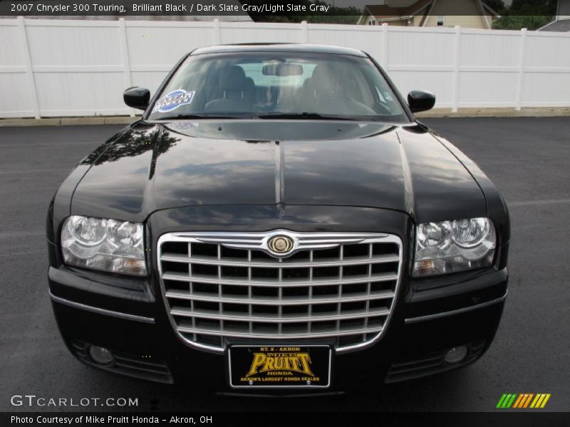 Brilliant Black / Dark Slate Gray/Light Slate Gray 2007 Chrysler 300 Touring