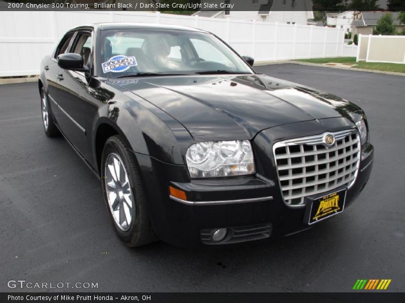 Brilliant Black / Dark Slate Gray/Light Slate Gray 2007 Chrysler 300 Touring