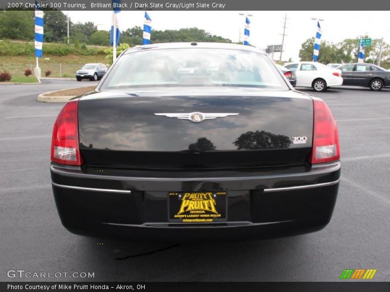 Brilliant Black / Dark Slate Gray/Light Slate Gray 2007 Chrysler 300 Touring