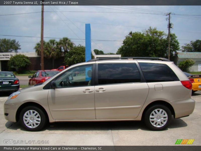Desert Sand Mica / Taupe 2007 Toyota Sienna LE