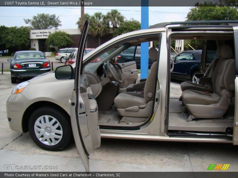 Desert Sand Mica / Taupe 2007 Toyota Sienna LE