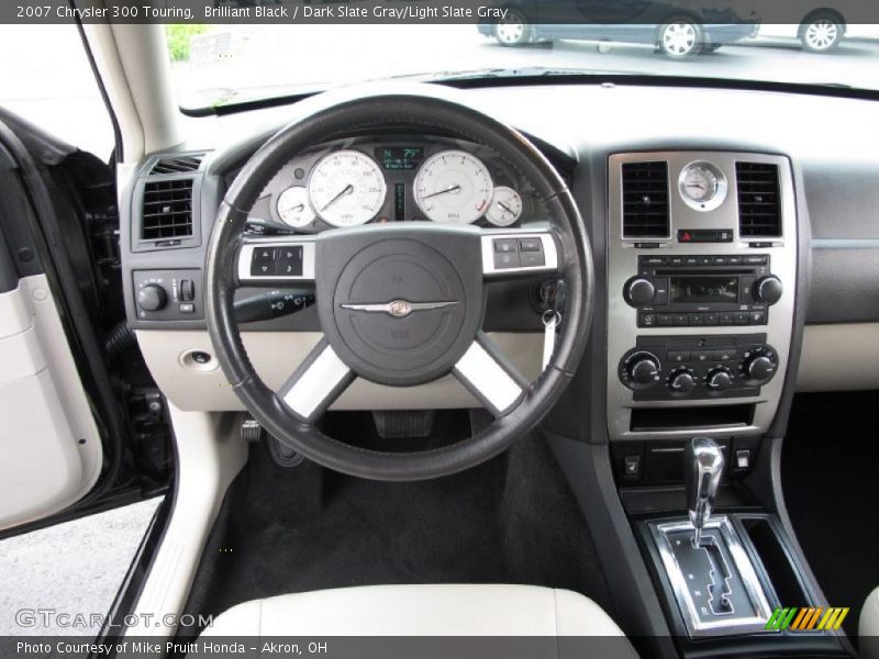 Brilliant Black / Dark Slate Gray/Light Slate Gray 2007 Chrysler 300 Touring