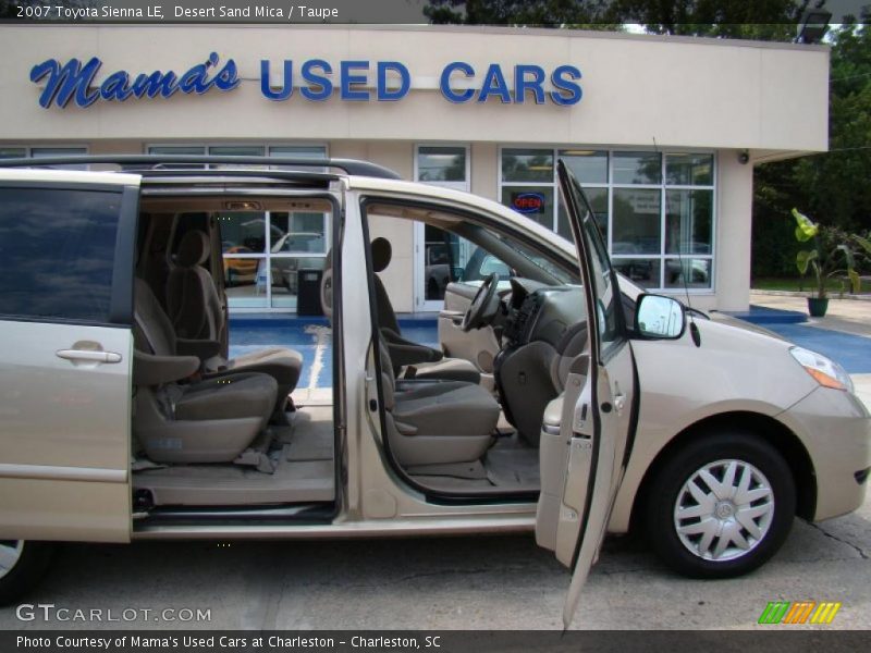 Desert Sand Mica / Taupe 2007 Toyota Sienna LE