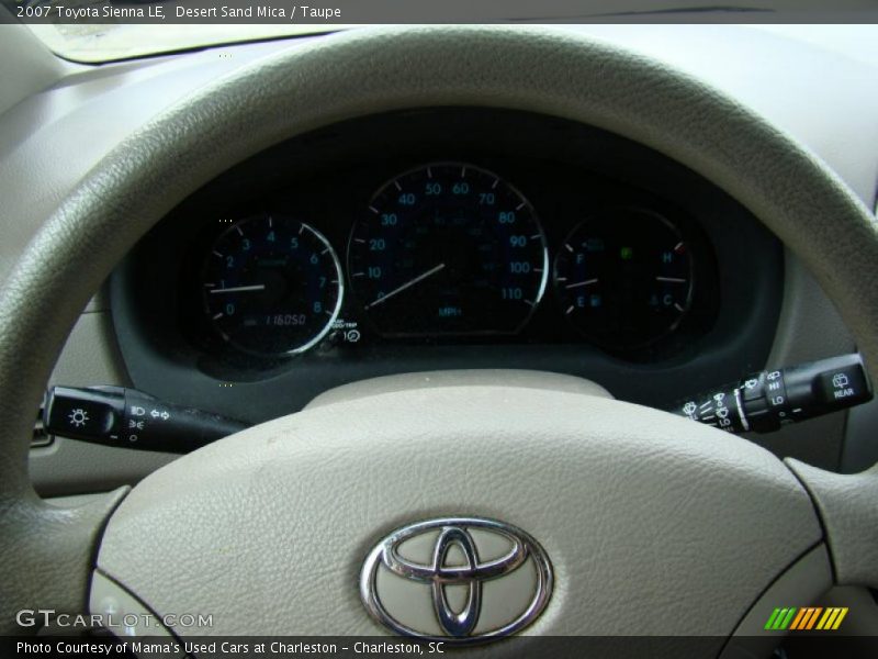 Desert Sand Mica / Taupe 2007 Toyota Sienna LE