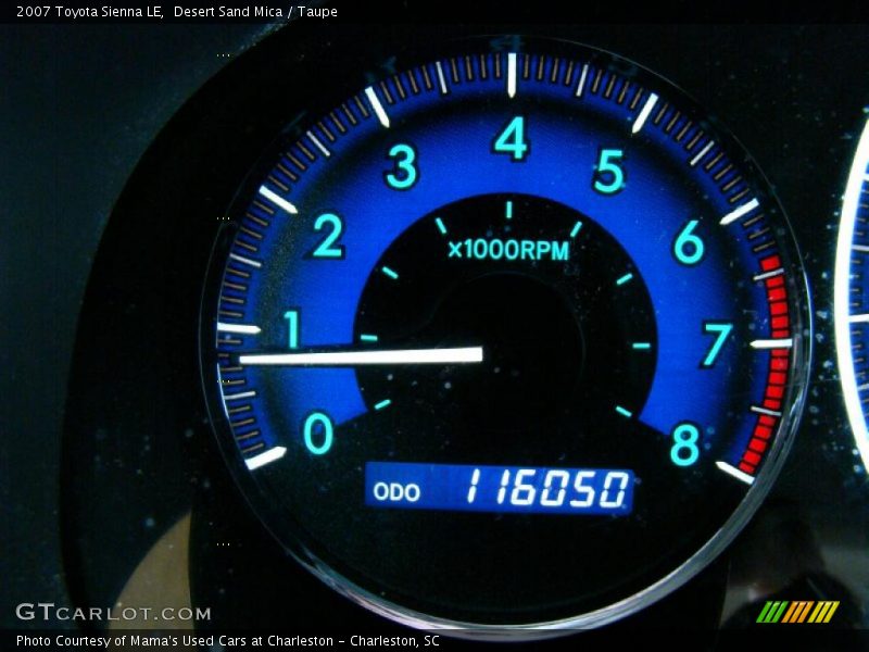 Desert Sand Mica / Taupe 2007 Toyota Sienna LE