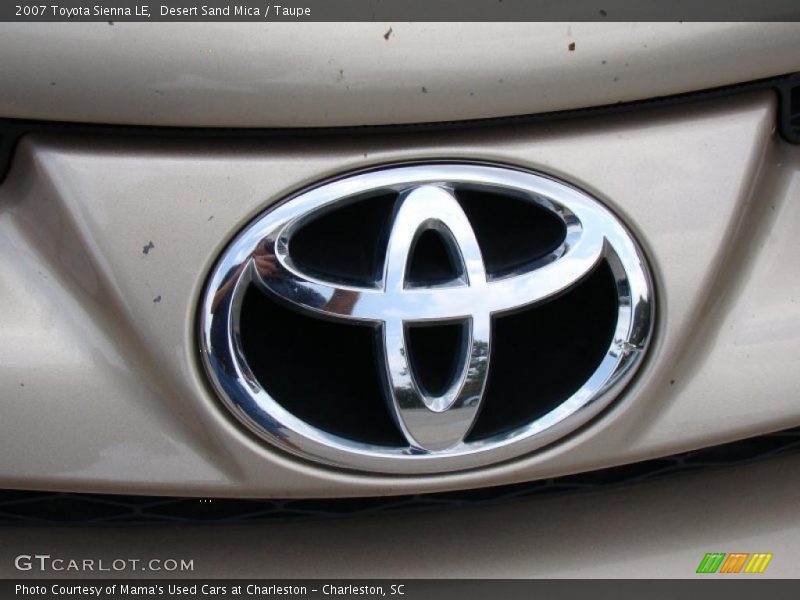 Desert Sand Mica / Taupe 2007 Toyota Sienna LE