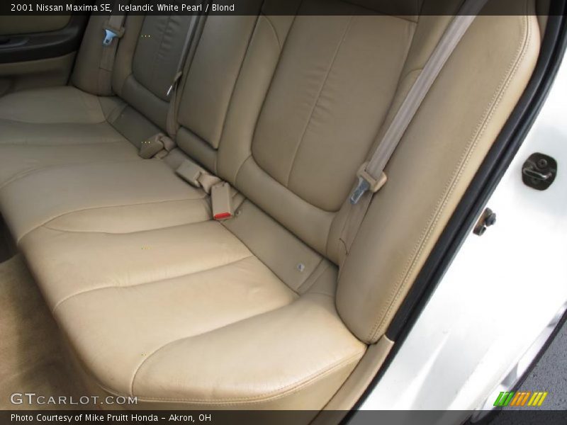 Icelandic White Pearl / Blond 2001 Nissan Maxima SE