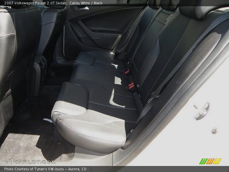 Candy White / Black 2007 Volkswagen Passat 2.0T Sedan