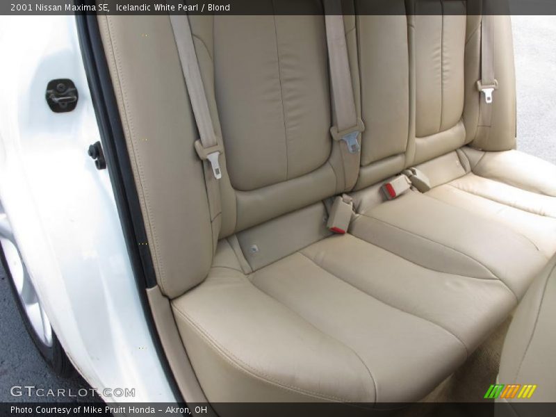 Icelandic White Pearl / Blond 2001 Nissan Maxima SE