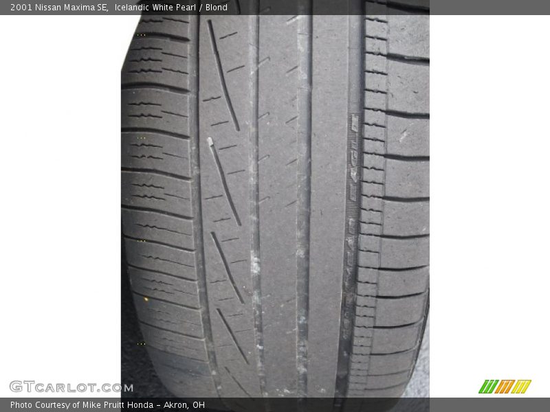 Icelandic White Pearl / Blond 2001 Nissan Maxima SE