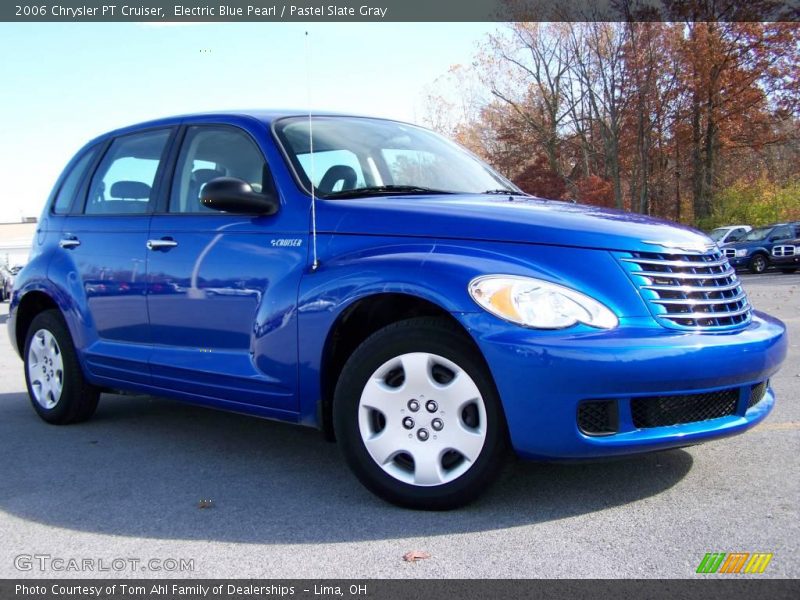 Electric Blue Pearl / Pastel Slate Gray 2006 Chrysler PT Cruiser