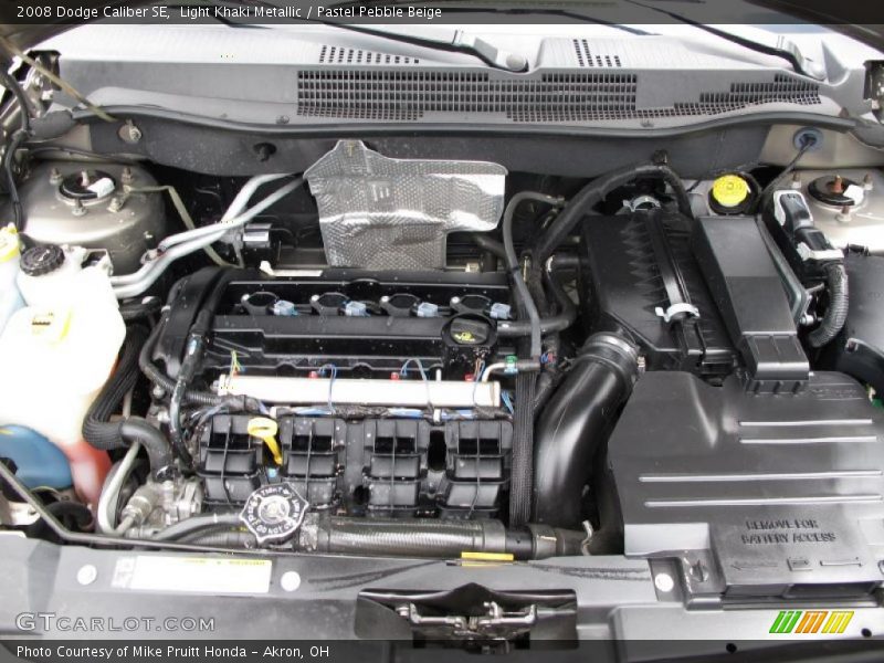 Light Khaki Metallic / Pastel Pebble Beige 2008 Dodge Caliber SE