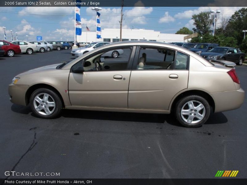 Golden Cashmere / Beige 2006 Saturn ION 2 Sedan