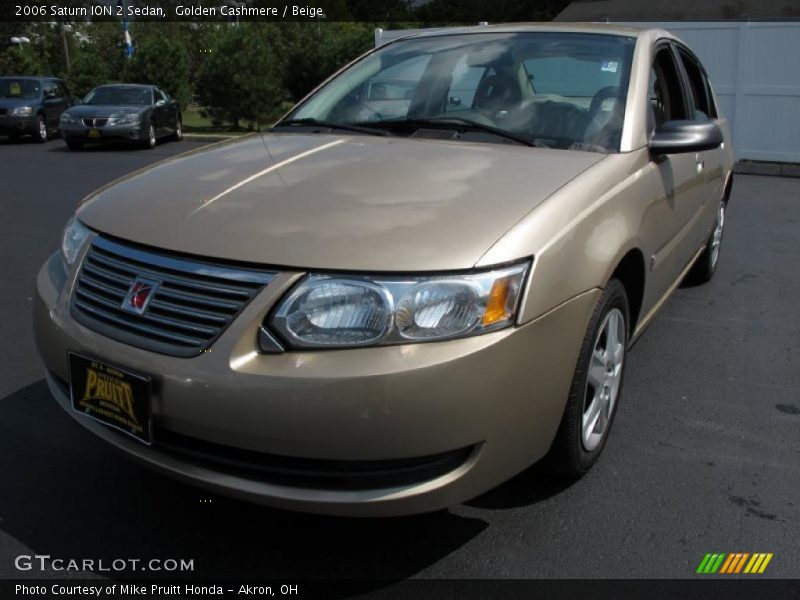 Golden Cashmere / Beige 2006 Saturn ION 2 Sedan
