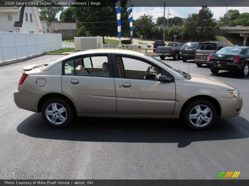 Golden Cashmere / Beige 2006 Saturn ION 2 Sedan