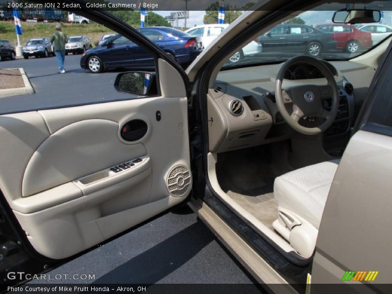Golden Cashmere / Beige 2006 Saturn ION 2 Sedan