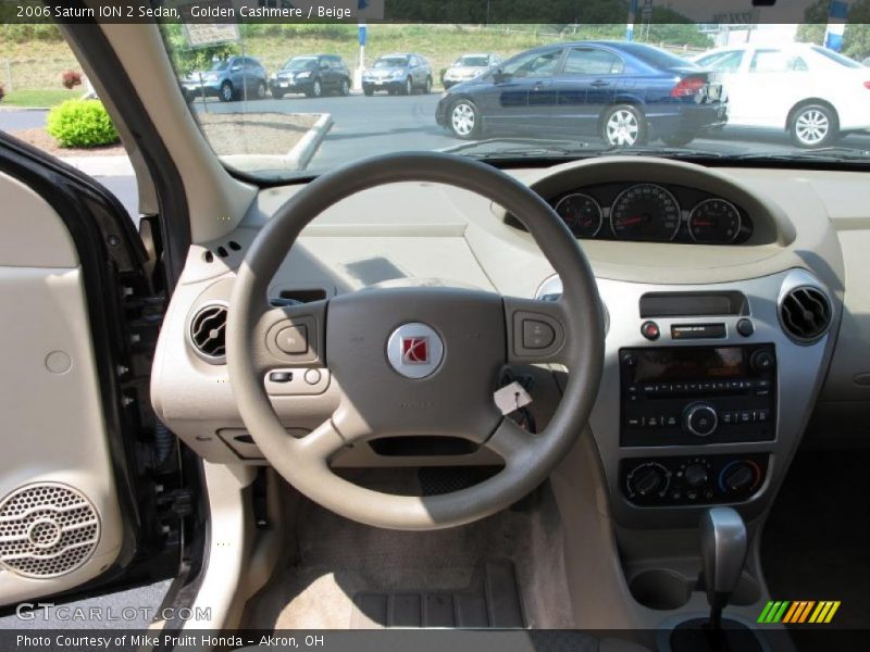 Golden Cashmere / Beige 2006 Saturn ION 2 Sedan