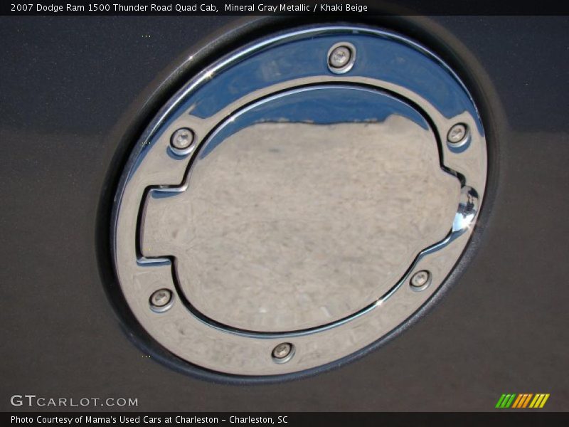 Mineral Gray Metallic / Khaki Beige 2007 Dodge Ram 1500 Thunder Road Quad Cab