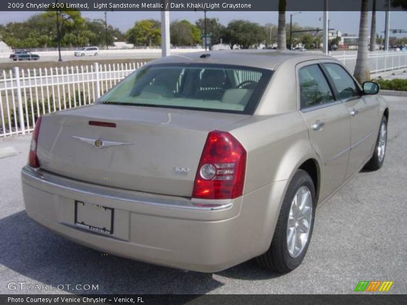 Light Sandstone Metallic / Dark Khaki/Light Graystone 2009 Chrysler 300 Limited