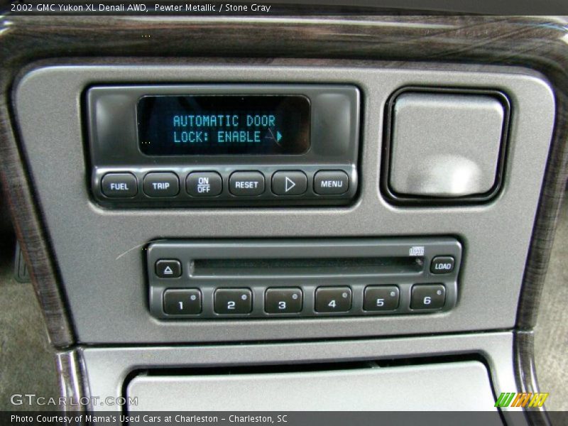 Pewter Metallic / Stone Gray 2002 GMC Yukon XL Denali AWD