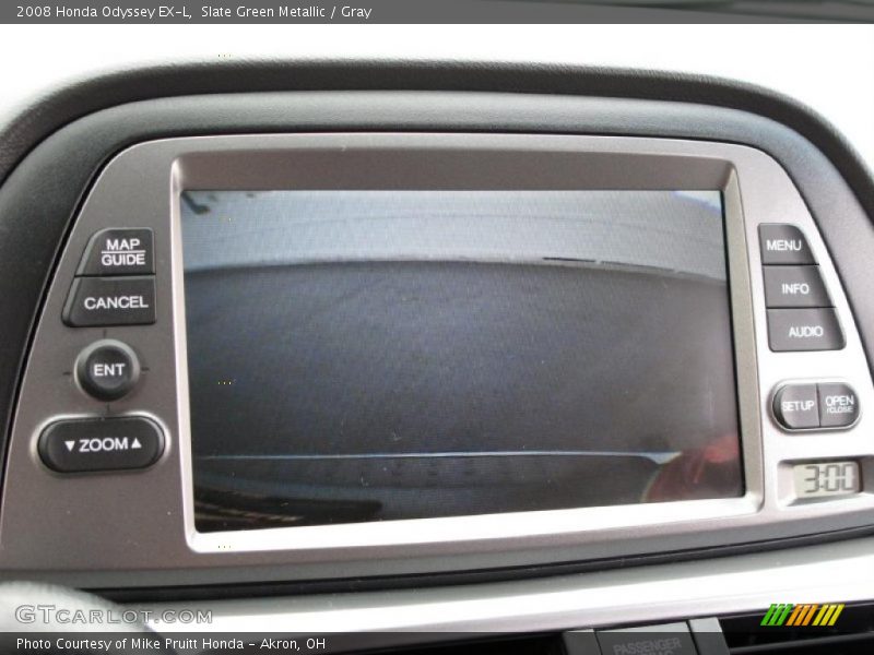 Slate Green Metallic / Gray 2008 Honda Odyssey EX-L